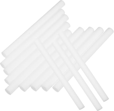 HOODANCOS 50pcs White Cotton Humidifier Filter Sticks for Essential Oil Diffusers Refill Rods for Car and Home Aromatherapy Easy Replacement Filters for Diffuser Stick Refills