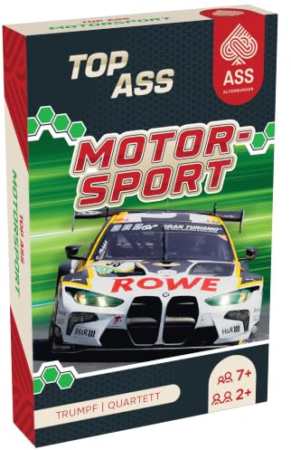 ASS Altenburger TOP Motorsport - Auto Quartett u. Trumpf | Speed-Reihe, Racing Autos, Rennautos und Rennwagen
