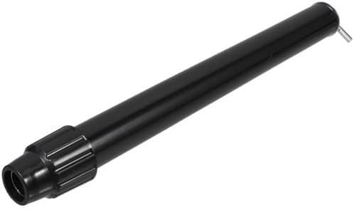 Generico Supporto Compatibile Universalmente Asta Regolabile in Altezza in Ferro Installazione Rapida, Nero per Pedestal Fan da Pavimento