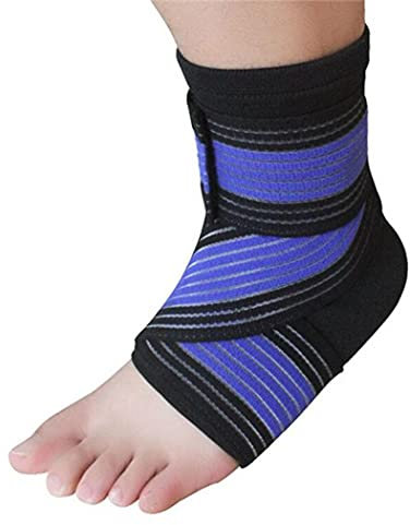 Bonvie.shop Fußgelenkbandage Fußbandage Gelenkstütze mit Kompressionssocke - starke Kompression
