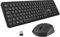 Bluestork - Pack Easy Slim Clavier et Souris sans Fil - Wireless 2,4 Ghz - Clics Silencieux - Design Ultra Slim - Ergonomique - AZERTY (Black)