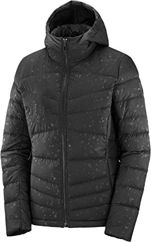 SALOMON Damen Transition DOWN Hoodie W Weste, Schwarz/ao, L