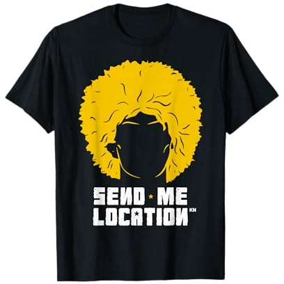 Camiseta Send Me Location Papakha Hat Camiseta