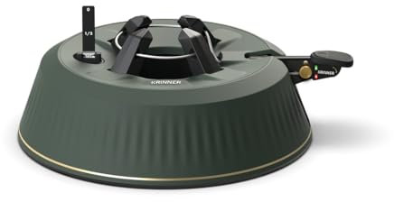 KRINNER® X-Series Christbaumständer X-260 Weihnachtsbaumständer NEU inkl. Fußpedal und 3,5 Liter Wassertank für Baumhöhe bis 2,6m Made IN Germany 94325