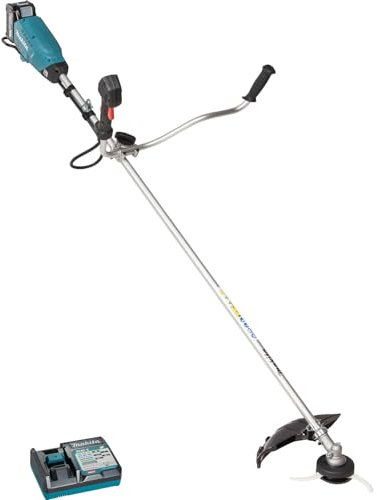 Makita UR016G 40v XGT - Cortador de cepillo inalámbrico sin escobillas de 330 mm, 1 x 4 Ah Li-ion