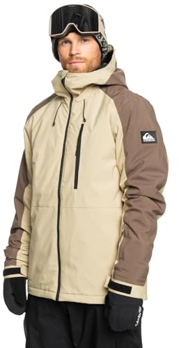 Quiksilver Vest de snow MISSION BLOCK JK Homme Beige L