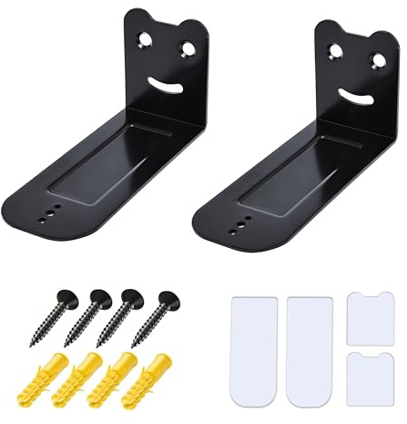 Alyphyly Universal Sound Bar Mounts Wall Mount Kit Soundbar Mounting Bracket for Soundbar Wall Mount Brackets with Hardware Kit (Type-3)
