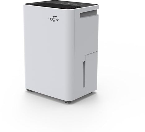 Comedes Demecto 10 eco – Geräuscharmer Effizienter Luftentfeuchter für Schlaf- und Kinderzimmer, leise & elektrische Luftentfeuchtung für Räume bis zu 40m² / 92m³