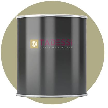 TADESSI Wall Select Wandfarbe Grün - Lindgrün - abwaschbare Innenfarbe matt - Dispersionsfarbe - Geruchsarm und Lösemittelfrei - 1 Liter Gebinde