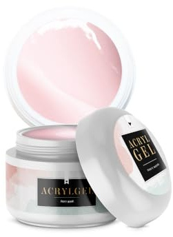 Acrylgel für Nägel 15ml, Soft Rose Rosa, Dezentes Rosa für feminine Looks mit natürlicher Ausstrahlung, Kein Cleaner notwendig, Kein Geruch, Einfaches Auftragen, Made in Germany, Lynis-Nailshop.de