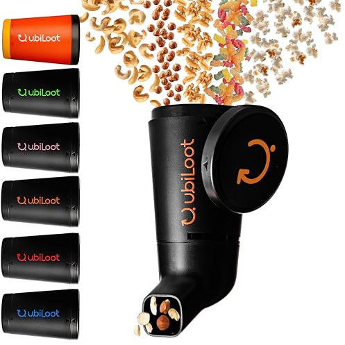 Ubiloot Snackspender - Snacken ohne fettige Finger, Made in Germany
