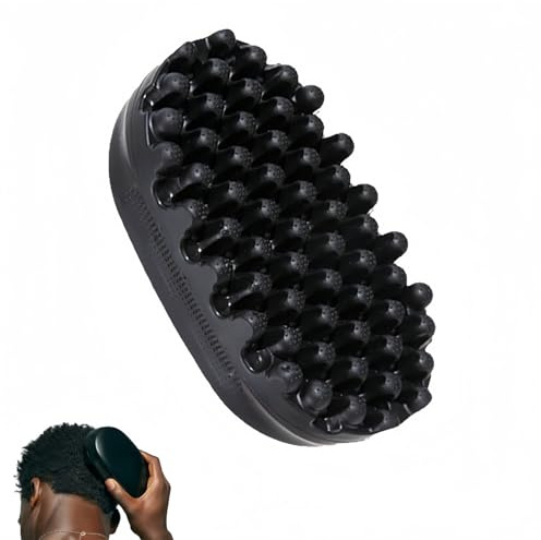Curly Hair Brush,Afro Hair Brush & Curl Sponge,Professional Curly Ha/ir Bru/sh for Men and Women,Washable Rubber Twist Styler,Salon and Home Use,Blow Dryer Comb for Afro & Natural Curls,Curling Comb