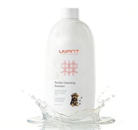 500ml Reinigungsmittel für Uwant Teppichreiniger, mit Enzym-Komplex für tiefenreine Polster & Teppiche, schaumarm, leicht ausspülbar