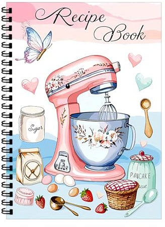 Journal Recettes Planificateur Vide Livre De Cuisine Enregistrement