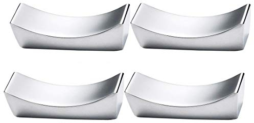 LHKJ 4er-Set Edelstahl Essstäbchenablage Küche Lebensmittel Sticks Gabel Halter Halterung