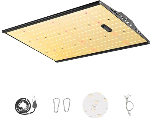 Enlfjoss Pflanzenlampen, LED Grow Lampe，Grow Light,EIN Breites Spektrum Abdecken, Zimmerpflanzen-Vollspektrum-Pflanzenlampe, Längere Lebensdauer