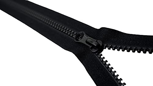 King of Trade Reißverschluss Kunststoff 35 cm 2# Schwarz