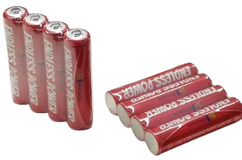 8X Endless Power AAA Akkus HR03 2800mAh 1,2 V NI-mh Wiederaufladbar Rechargeable Akku rot 8 Stück + 2 Akkuboxen gratis