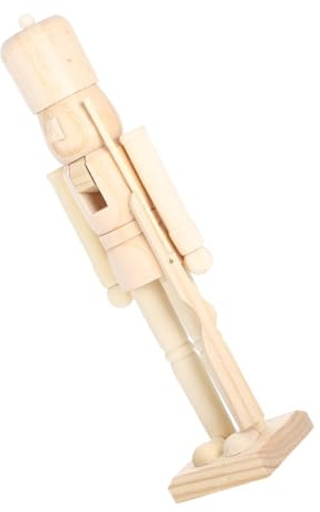 VERDANVERSE Figurine Casse Noisette à Peindre DIY Décoration Noël pour Adultes et Adolescents