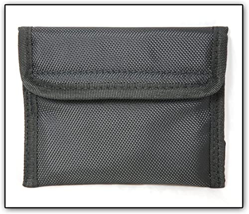 Mundstücktasche für 3 Mundstücke - Stabile Aufbewahrung für bis zu 3 Mundstücke für Blechblasinstrumente, z.B. Trompete, Kornett, Waldhorn etc.