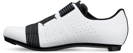 Fizik Tempo Powerstrap R5, Innovative Cycling Shoes, White, 8.5 - 9 US