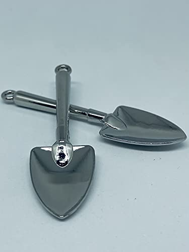 Ibiza Shovel Spoons, Pocket Snuff Sniffing Spoon - Pack of 2