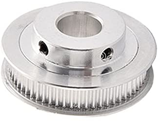 Xuulan Xianglaa-Zahnriemenscheibe GT2. Timing-Riemenscheibe 60 Zähne, Bohrung 5-15mm für Breite 6/9 / 10/15mm GT2. Zahnriemen, 2GT Gürtelscheibe 60Teth 60t (Color : Belt Width 10mm, Size : Bore 15mm)