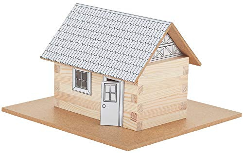 matches21 HOME & HOBBY Haus DIY Holz Bastelset für Kinder ab 8 Jahren BAU-Bausatz
