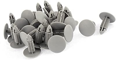 A ABSOPRO Plastica Rivetto 6mm x 6.5mm Plastica (Set di 30)