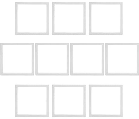 cypreason Schwebender -Rahmen | 10 Stück Challenge-Münzständer - Display Floating Frame Display Halter Steht für Schmuck, Medaillons, Herausforderungsmünzen