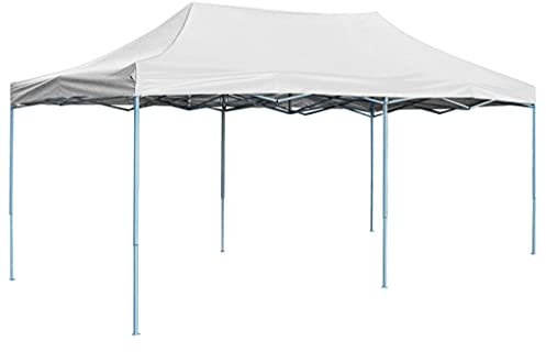 ANNLERA Tenda Pop-Up è Pieghevole Bianco Tenda Padiglione Pop Up Tende per Gazebo Esterno Gazebo Esterno Resistente Tende per Esterno Gazebo da Giardino Tenda da Giardino 291x580x315 cm