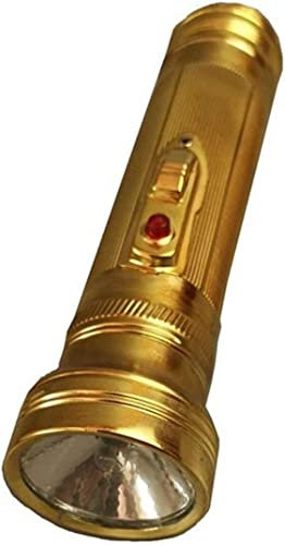 ENESEA Lampe de Poche rétro, à l'ancienne, nostalgique, Lampe de Poche à l'ancienne, Torche, Lampe de Poche à l'ancienne sans Batterie à Deux Sections