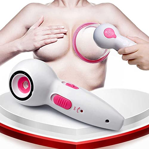 Massaggiatore elettrico per il seno, massaggiatore a doppia tazza per l'ingrandimento del capezzolo, per promuovere lo sviluppo del seno, dispositivo per la cura del seno a casa, prevenire il cedime