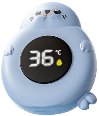Sensor de temperatura para baño infantil, monitor de temperatura de baño para bebés Cold caliente - impermeable -remolino -esor de medidor de temperatura | Sensor mejorado, bañera dulce, tubo de baño