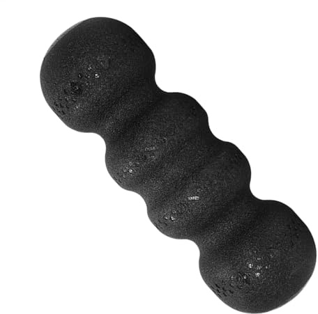 Faszienrolle Wirbelsäule, Faszienrolle Oberschenkel, Auslöser Point Back Roller, Wellenform Muskelübung Stick Wirbelsäulenrollstange Hohe Härte Für Frauen