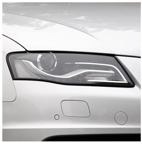 Faro Principale Fari Per A4 Per A4L Per B8 2009 2010 2011 2012 Fari Anteriori In Vetro Per Auto Paralume Trasparente Coprifaro Coprifaro Lente Fari Anteriori Auto(Destra)