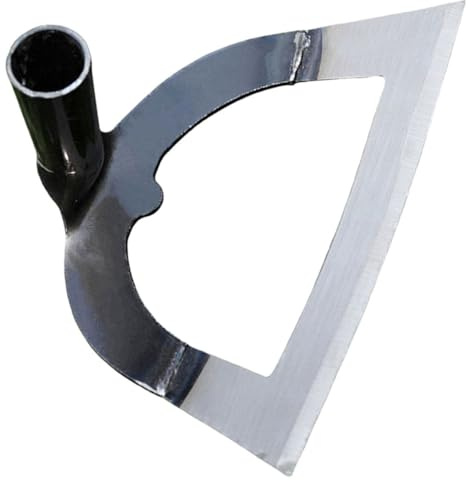 HANABASS Utensile da Giardinaggio Coltivatore in Acciaio Inossidabile da Giardino per Diserbo e Dissodamento Terreno Design Cavo Resistente per Orto e Amanti del Giardinaggio