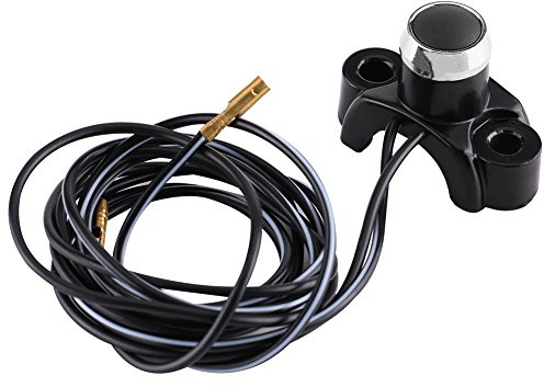 Lenker Motorschalter, Lenkerschalter Motorrad 22mm, Motorrad Motor Stopp Start Schalter Taste Motorrad Lenker Motor Start Stop Schalter Für Pit Dirt Bike ATV Quad (Schwarz)