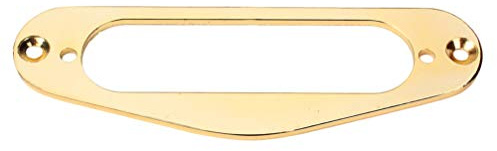 Milisten Gitarren-Tonabnehmer Single-Coil-Pickup-Montagering für E-Gitarren im ST-Stil, Gold, Zubehör