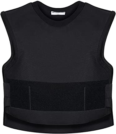 Cordura Carrier Bullet Proof Level IIIA + Stab Level 1 Overt Vest - Black