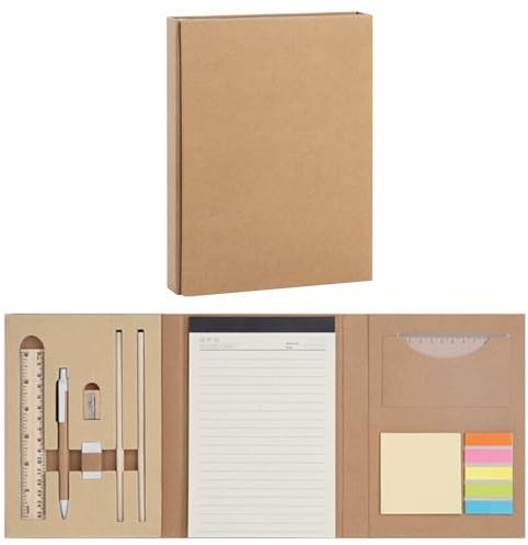 Hole Gadget ® | Set Scrivania con Notes Personalizzati, Gadget Aziendale Promozionale per Aziende e Omaggi a Clienti di Fine Anno, Fiere, Marketing ed Eventi Pubblicitari | PH615 (20)