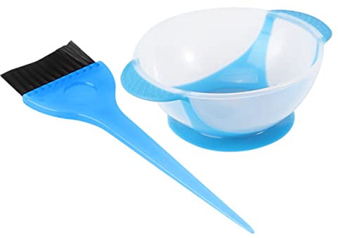 COLLBATH Haarfärbeschale Mit Pinsel Wiederverwendbar Mischschüssel Für Haarfarbe Und Haarcreme Set Zum Mischen Von Haaraufhellern Und Haarfärbemitteln