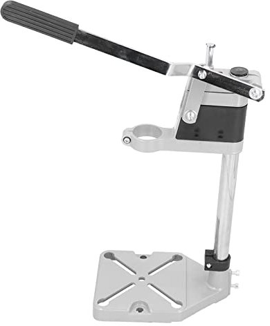 Bench Clamp Holder Hand Drill Stand Press Repair Tool for Drilling Collet Workbench with Scientific Operating Leve for Wood Profile Plates