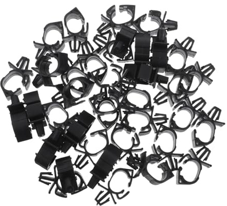 TINEASUR 50 Stück Autokabel-befestigungsclips, Kabelhalter, Kabelklemmen, Kabel-Organizer Für Auto, Fahrzeug, Kabelorganisation, Kabelbaum-Clips, Mehrzweck-kabelhalter Kabelmanagement-hülse