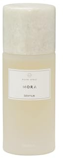 blomus Raumspray -FRABLI- Lufterfrischer Spray 100ml | Farbe Moonbeam | Duft Mora | inkl. Marmor- und Travertindeckeln