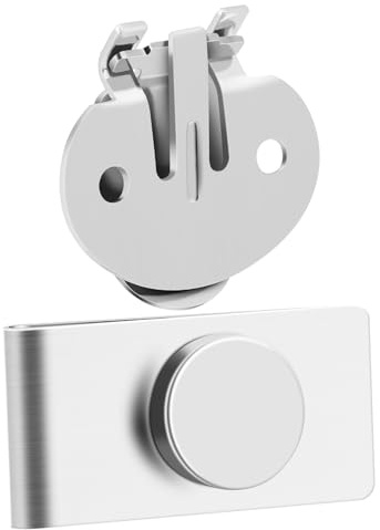 Warmhm Magnetische Krawattenklammer aus Edelstahl und Stahl für Herren Vielseitiger Krawattenhalter Kompatibel mit Verschiedenen Krawattenbreiten und Hemdarten Dezenter Business zubehör