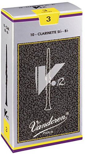 Vandoren Blatt Bb-Klarinette V 12 Stärke: 2 1/2