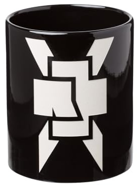 Rammstein Tasse Weißes Kreuz Schwarz 0,25 L Porzellan Offizielles Band Merchandise