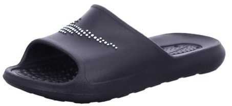 NIKE Men's Victori One Slipper, Black Black White 001, 4 UK