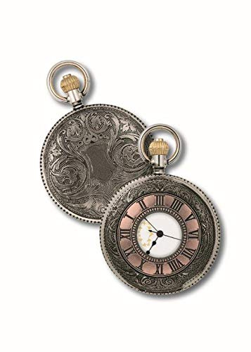 OPO 10 - Pocket watch with gusset, replica of a real watch from yesteryear, diameter 5cms (ref: 201)